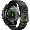 NotoCity Nylon Cinturino per Garmin fenix 5/6/7/8, Forerunner, Approach