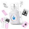 vretti TP2-Y Mini Stampante Termica Tascabile Bluetooth con 5 Rotoli di Etichette, Compatibile con Android e iOS per iPhone, Elenco di Lavoro, Appunti Foto