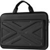 MOSISO 17-17,3 pollici Custodia Rigida Laptop, 17 pollici Borsa Rigida Antiurto Impermeabile PC Compatibile con MacBook HP Dell,Borsa Computer con Maniglia Robusta,Tasca Frontale&Cintura, Nero
