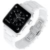 MaKTech Cinturino Ceramica per Apple Watch 11/10, Ultra 3, SE 3, Bracciale a Maglie | MaKTech, Chiusura 316L, Liscio e Durevole, per Apple Watch Series 11/10/9/8/7/6/5/4, Ultra 3/2/1, SE 3/2/1