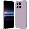RankOne Custodia per HONOR X8a (6.7 Inches) Cover Morbida in Silicone TPU - Erba Viola