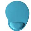 ulafbwur Tappetino per mouse ecologico per tastiera domestica con supporto per il polso, controllo liscio, compatibile con ufficio, blu cielo