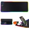 Unipampa Tappetino per Mouse Gaming, Mouse Pad, Tappetino Mouse Gaming RGB