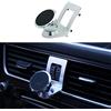Cookiss Porta Cellulare Magnetico compatibile con Audi Q5 8R con Audi SQ5 Sportback adatto per smartphone e GPS con supporto per cellulare auto, visione regolabile a 360 gradi (Silver)