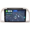 Keconsing KEC 9" [2+64G] Android 15 2 Din Autoradio per Nissan March Micra K12 2002-2010-[Integrato Wireless CarPlay | Android auto | Mirror Link | GPS Sat Nav | Bluetooth 5.0 | WiFi | 4G | SWC]+CAM Incluso