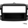 IPNOSIS Mascherina Autoradio 2 DIN NERA Compatibile Con Fiat 500L dal 2012 al 2016 Con Cassetto Removibile ‎IP-MS228/B