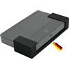 MECHONIX Supporto per router TP-Link M7350 4G LTE, ad esempio installazione a parete, tavolo o roulotte, plastica, nero, made in Germany