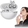 Generic Auricolari clip-on senza fili Bluetooth 6.0 cuffie auricolari aperte con orecchini a farfalla staccabili, IPX5 impermeabili, 50H di riproduzione, orecchini gioiello, regali per feste da donna