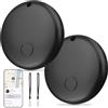 Wowfast Smart Tag for Android, chiave finder KeyFinder compatibile con Google My Dispositivo Trova app (Android Solo), Tracker Bluetooth per valigie, zaini, portafogli, 2 pezzi