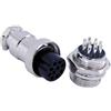 Elecbee GX16 10-pin Aviation Spina Connettore Presa Dritto