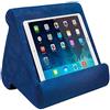 Shunwige FANIER Cuscino Supporto per Tablet, Multi-Angolo Supporto Tablet Universale in Spugna Compatibile con Tablet, iPad, per lettori di libri elettronici, smartphone, magazine (blu Royal)