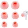 Kahaybeall 6 Pcs Gommini sostitutivi in Silicone per JBL 230 NC TWS / T230NC, Gommini sostitutivi in Silicone, Auricolari Sostitutivi tappi in 3 Misure (S, M, L) per Comfort e Isolamento Acustico, Colore Bianco