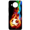 Mixroom - Cover Custodia Back case In TPU Silicone Morbido Per XIAOMI MI 10T LITE Fantasia Calcio E82