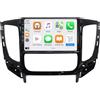 Generico Autoradio per Mitsubishi L200 5 2015-2019 9 Pollice Android 15 Car Radio Usb Fm Bt Wifi Per, 4 Core 2G+64G