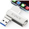 EOZNOE Chiavetta USB 32GB per i-Phone, Chiavetta Fotografica per i-Phone Memoria Esterna Salva foto e video, Pendrive per i-Phone Compatibile con OTG Andriod Pad Mac Tablet e PC