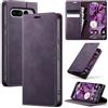 Azororo Cover per Google Pixel 7 Pro 5G, Premium PU Pelle Custodia, Magnetica Carta Fessura Portafoglio Case, Flip Cavalletto Custodia per Google Pixel 7 Pro - Viola