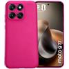 KEJI Cover Custodia in TPU, Morbido Custodia Cover Slim Anti Scivolo Custodia Protezione Posteriore Cover Antiurto per Motorola Moto G77 / MOTO G67 5G (FUCSIA)