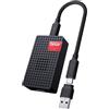 Lexar Lettore di schede Play PRO Micro SD Express, USB 3.2 Gen 2, fino a 900 MB/s di velocità di lettura, lettore di schede di memoria per schede di gioco / schede MicroSD Express/schede microSD UHS-I