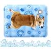 Generico tappetino refrigerante cane gatti, tappeto refrigerante per cani in gel autoraffreddante, tappetino rinfrescante per cani riempibile d'acqua, cuscino Raffreddamento,per pavimento, divano(A)