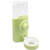 Lixiluxia Distributore Automatico di Acqua 600 ml, Dispenser D'acqua Sospeso a Gabbia, Borraccia Acqua per Piccoli Animali, Beverino Coniglio, Abbeveratoio Conigli, Bottiglia per Cincillà, Verde
