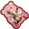 Generico Tappetino Rinfrescante per Cani,Tappetino Gel ad Acqua - Resistente, Cuscinetto con Orso e Gatto 30x38x2 cm - per Cani Cuccioli Gatti Cuccia Trasportino Pavimento Divano Casa Viaggio