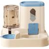 zwxqe Distributore automatico di cibo, ciotola per l'alimentazione del gatto, Dispenser automatico di acqua, Set di alimentazione per animali domestici, Abbeveratoio per gatti, Abbeveratoio per alimenti per