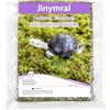 Jinymral Substrato di muschio per tartarughe, 250 g, accessorio naturale idratante per terrario, lettiera per tartarughe e fondo