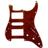 Musiclily Pro 11 Fori HSH Battipenna ST Pickguard 4 strati Vintage Tortoise | per Chitarra Elettrica Fender American/Mexican Standard Strat Stile Moderno