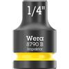 Wera 05005514001 8790 B - Inserto per chiave a bussola con attacco da 3/8, 1/4 x 30 mm