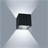 ledmo 20 W applique da parete LED bianco freddo 6000 K 2 applique da parete esterna angolo di fascio regolabile impermeabile IP65.