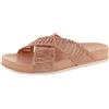 De Fonseca Ciabatte Donna in PVC a Fasce Incrocicate, Sottopiedee Suola in PVC, Ciabatte Mare