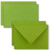 FarbenFroh by GUSTAV NEUSER Set di buste per biglietti DIN A7 10,5 x 7,3 cm, formato C7, adesivo umettabile 25 Set 240 - Verde Chiaro