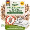 GREEN GUARDIA Trappola per callerassel, con speciale materiale di base - 9 trappole per cantina - ecologica, trappola senza sostanze chimiche con forte superficie adesiva, atossica e inodore