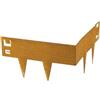 Wovar Bordure per Aiuole - Angolo Esterno - Altezza 16 cm - Wovar