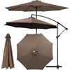 HEATPOWEOK Telo per ombrellone da giardino, Telo Di Ricambio Per Ombrelloni A 6 Stecche /8 Stecche,Telo di Ricambio per Ombrellone 2m,2.3m,2.5m,2.7cm,3m,3.5m, impermeabile (J,8ribs:3m/10ft)