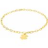 Stroili Bracciale donna quadrifoglio Oro Giallo 9Kt Stroili Beverly a catena 1429153