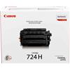 CANON 724 H 3482B011 NERO TONER - 12500 PAGINE PER I-SENSYS LBP-6750DN