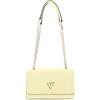 GUESS borsa a tracolla Noelle Covertible Xbody Flap Bag Pale Yellow giallo chiaro