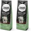 Bialetti Perfetto Moka Caffè Macinato, Gusto Cocco - 1 x 250 gr (Confezione da 2)