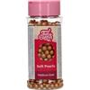 FunCakes Soft Pearls Medium Gold: Perle di Zucchero Commestibili per Decorare Torte, Crostate e Cupcake, Ottimo Gusto, Ottime per Decorazioni, 60 g