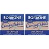 Caffè Borbone Le Compostabili - 50 Capsule Compatibili Lavazza®* A Modo Mio®*, Caffè Macinato in Capsule Compostabili 100% Arabica - Compatibili con Macchine da caffè Lavazza®* A Modo Mio®*