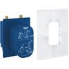 Grohe Eurosmart Cosmopilitan E cassetta di installazione da incasso, con dispositivo preimpostabile di miscelazione termostatico a scomparsa, 36336001, Eurosmart CE blu [Rubinetteria Bagno > Accessori di Montaggio per Rubinetteria Bagno]