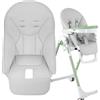 Generico Riduttore Per Seggiolone Pappa, Fodera Per Sedia Da Pranzo Per Bambini,Cuscino Di Ricambio Per Seggiolone, Morbido E Confortevole, Copriseggiolone Universale Per Peg-peregos, Siesta Zero3, Baoneo