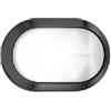 Prisma Plus ovale 280 - Applique parete Plus OV 280 1 x 100we27 Antracite