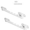 txuzong Limitatore Apertura Finestra 2 Pezzi, Blocca Finestra Aperta Regolabile, Bianco - Fermafinestra per Porte-Finestre e Finestre, Regolazione Angolo