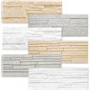 Marbet Design Marbet - Rivestimento da parete in polistirolo EPS, effetto pietra, per interni, 0,52 m², pannelli di design 3D per soggiorno, fai da te, Rock grigio