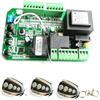 VCHICS Scheda elettronica del circuito di controllo del motore del cancello for l'apricancello scorrevole Funzione Soft Start Modalità pedonale 110 V o 220 V (Size : 5 remote control kit)