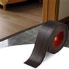 Zayejod Profilato di transizione per pavimento in PVC - 2 mm di spessore × 5 cm di larghezza, strisce autoadesive per pavimenti in laminato, striscia divisoria per porta, striscia piatta per l'unione dei
