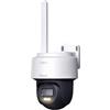 HiLook by HIKVISION Telecamera da esterno Wi-Fi, smart camera con rilevatore di movimento, rilevamento intelligente, visione notturna, audio bidirezionale, slot per scheda SD, 4MP (2560×1440)