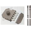 MOTTURA Serratura di sicurezza MOTTURA art. 621 triplice pompa-cilindro 60 mm con aste (70)